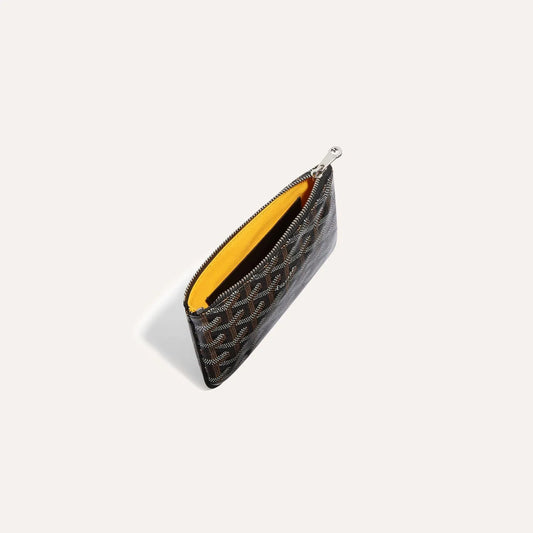 GOYARD SENAT MINI POUCHES (BLACK/BLACK)