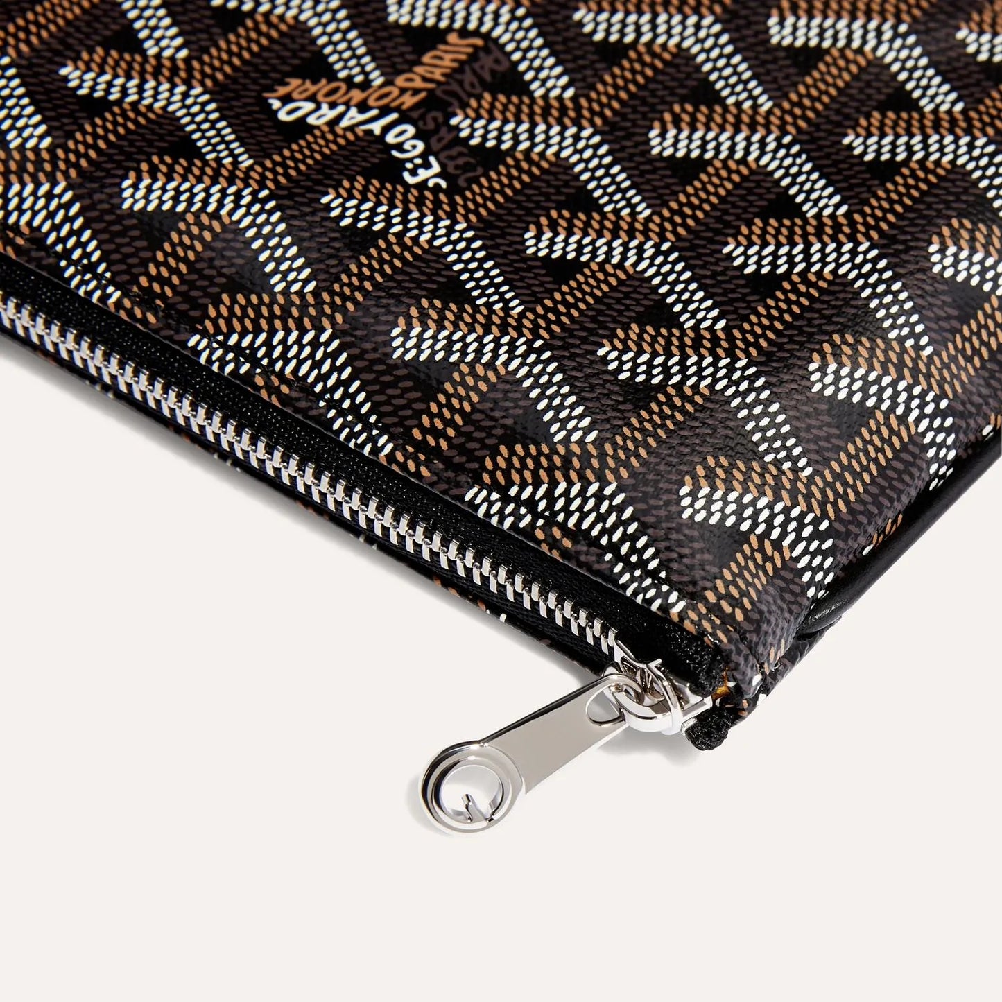 GOYARD SENAT MINI POUCHES (BLACK/BLACK)