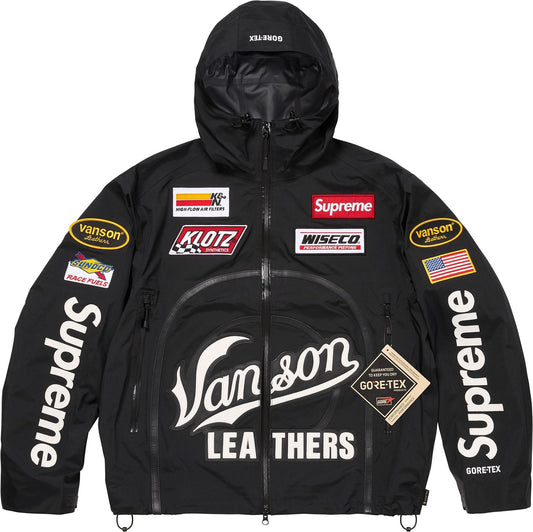[PREORDER] SUPREME 25FW VANSON LEATHERS/GORE-TEX SHELL JACKET