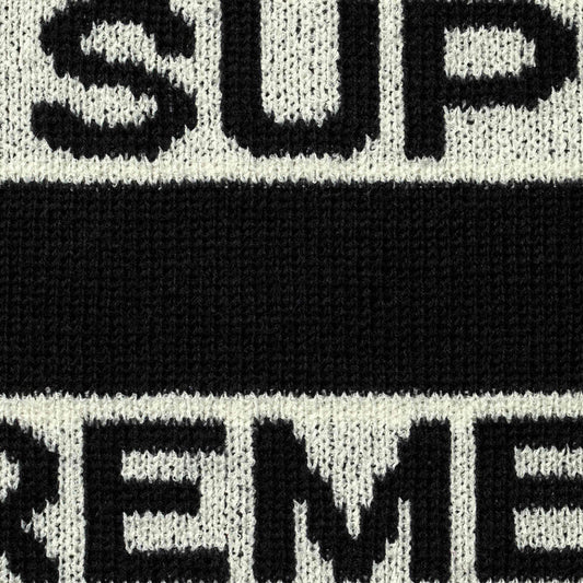 SUPREME 26FW WEEK 9 STRIPE LOGO SWEATER