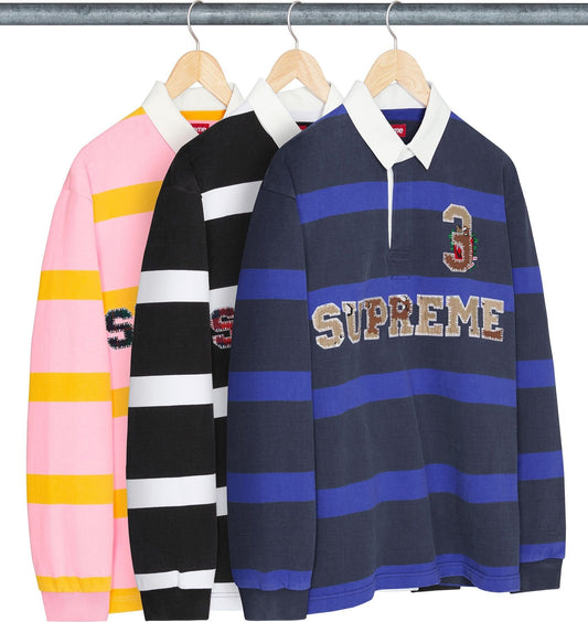 [PREORDER] SUPREME 25FW STRIPE RUGBY