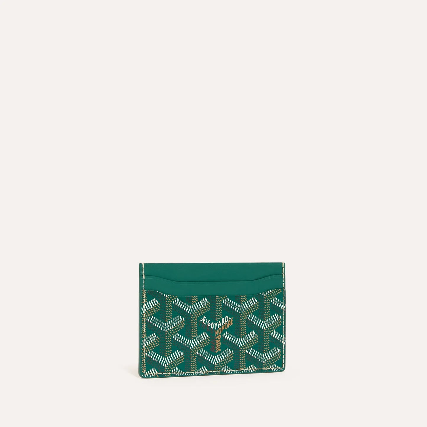GOYARD CARD WALLET (GREEN)