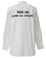 [PREORDER] CDG 1986 COMME des GARCONS ARCHIVE SHIRT