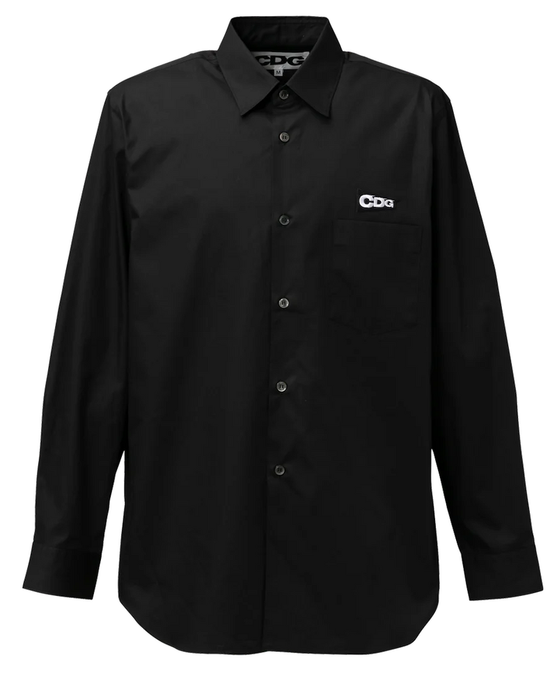 [PREORDER] CDG PATCH PLAIN SHIRT