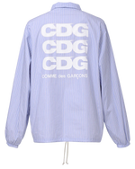 [PREORDER] CDG COACH JACKET / COTTON STRIPE