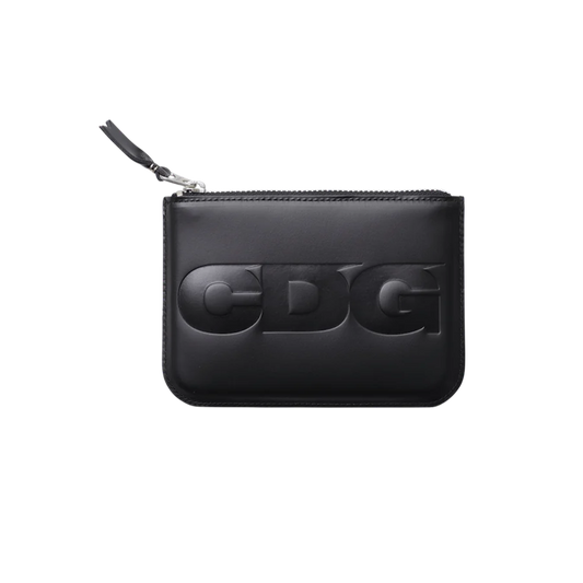 COMME DES GARCONS CDG EMBOSSED LOGO WALLET