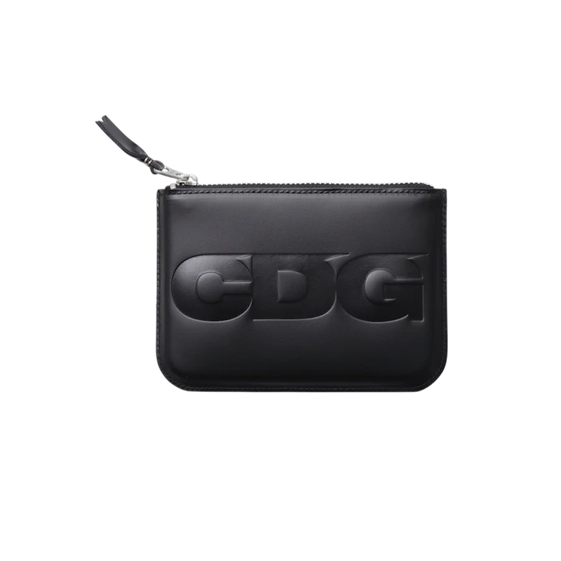 COMME DES GARCONS CDG EMBOSSED LOGO WALLET