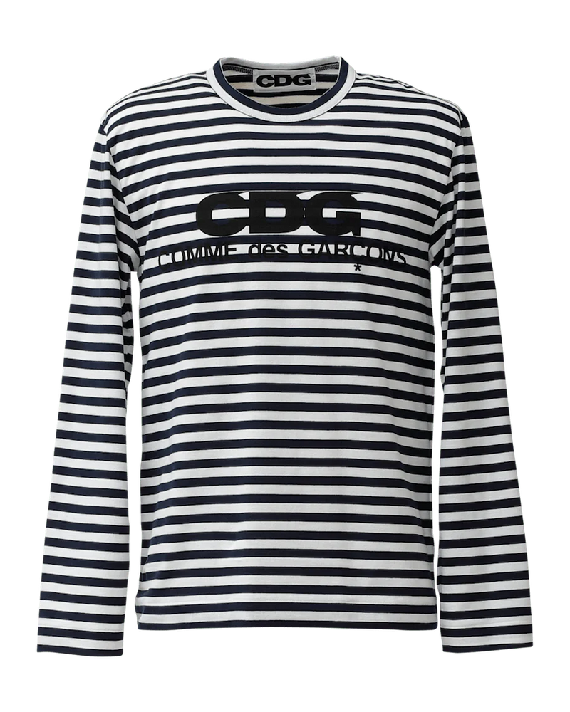 [PREORDER] CDG LONG SLEEVE T-SHIRT / STRIPE