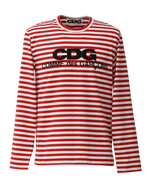 [PREORDER] CDG LONG SLEEVE T-SHIRT / STRIPE