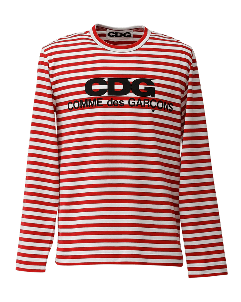 [PREORDER] CDG LONG SLEEVE T-SHIRT / STRIPE