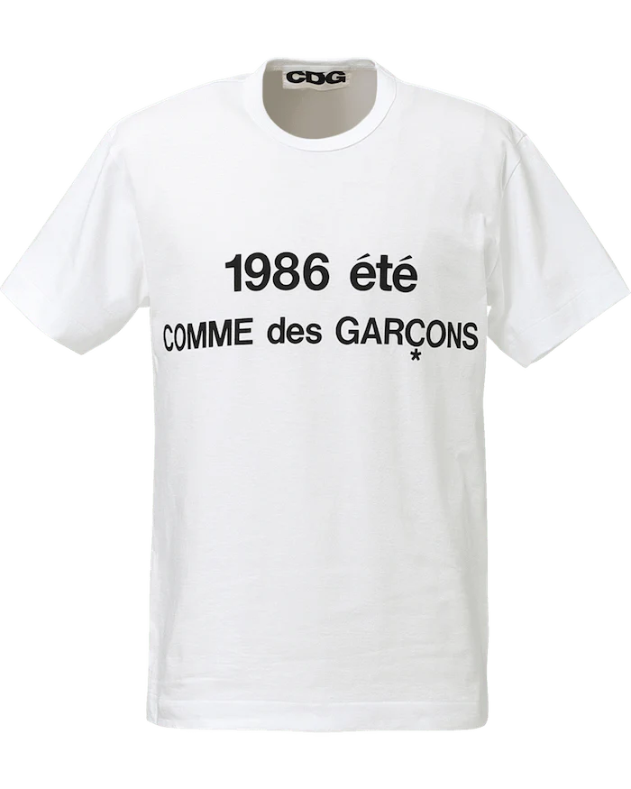 [PREORDER] CDG T-SHIRT 1986 COMME des GARCONS