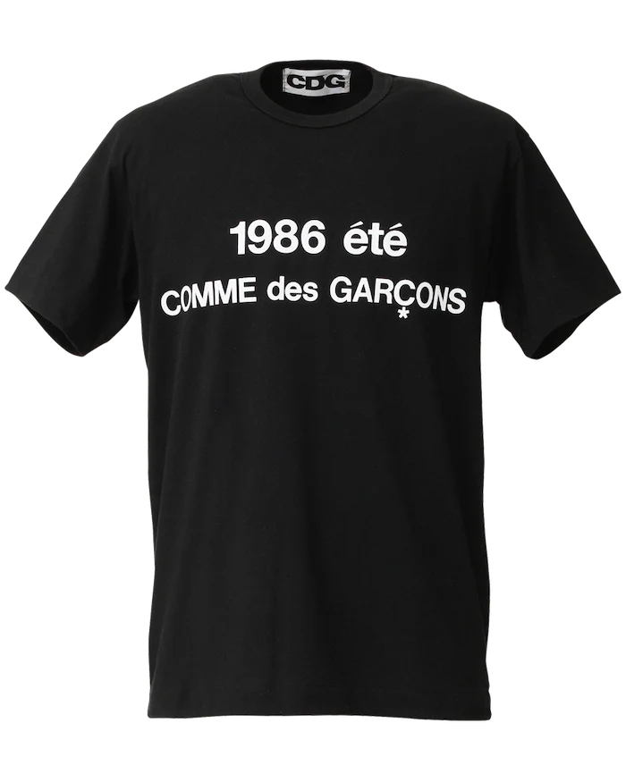 [PREORDER] CDG T-SHIRT 1986 COMME des GARCONS