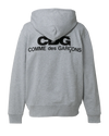 [PREORDER] CDG FULL ZIP HOODED SWEATSHIRT