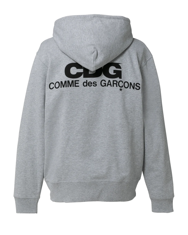 [PREORDER] CDG FULL ZIP HOODED SWEATSHIRT