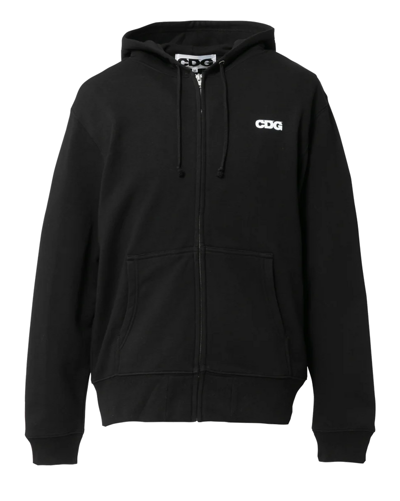 [PREORDER] CDG FULL ZIP HOODED SWEATSHIRT