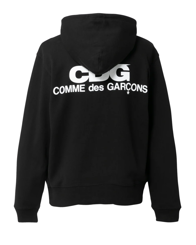 [PREORDER] CDG FULL ZIP HOODED SWEATSHIRT