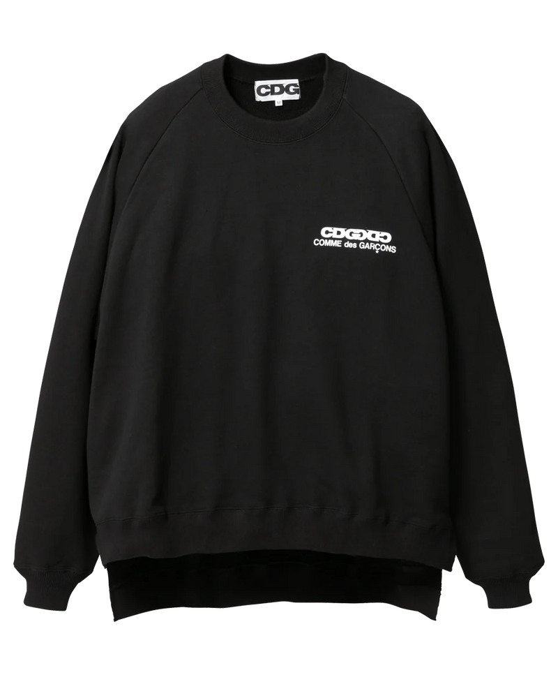[PREORDER] CDG OVERSIZED LONG BACK SWEATSHIRT