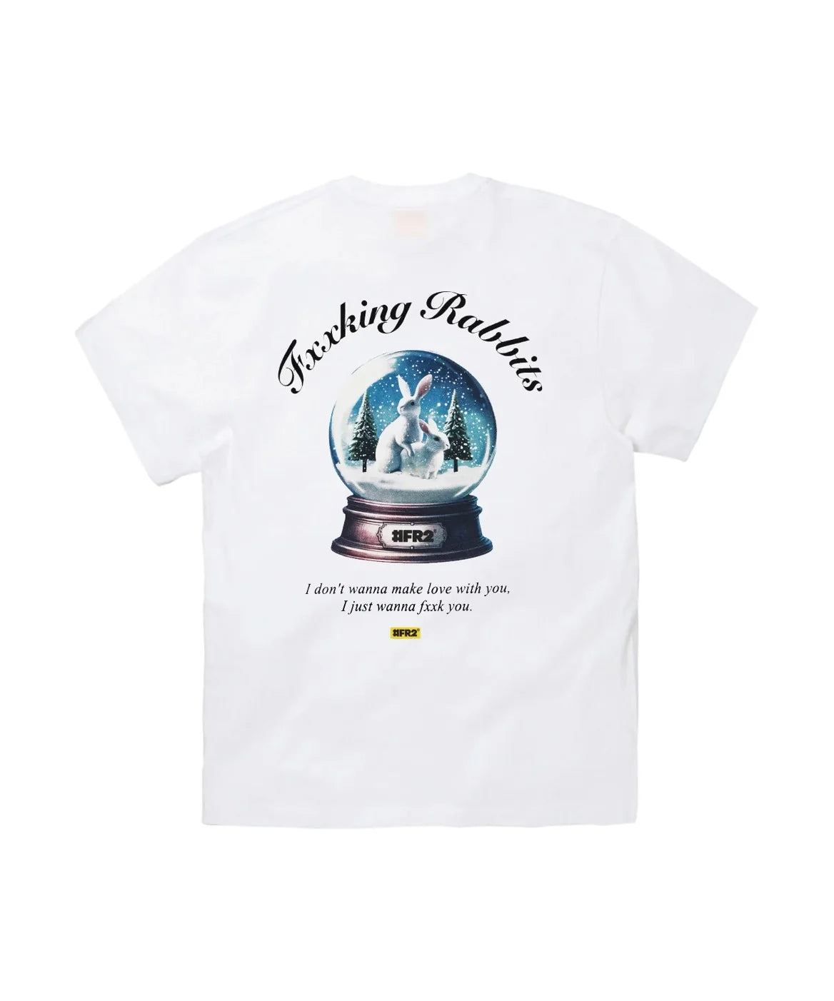FR2 SNOW DOME RABBITS TEE FRC4133