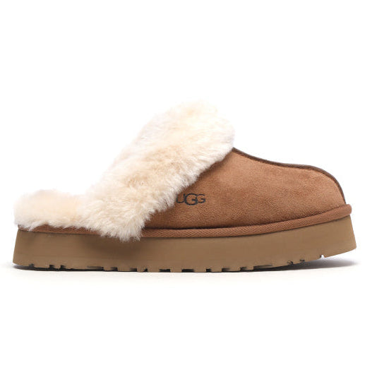 UGG DISQUETTE (BROWN) (1UG1122550SAN）