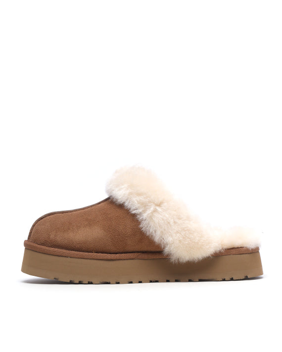 UGG DISQUETTE (BROWN) (1UG1122550SAN）