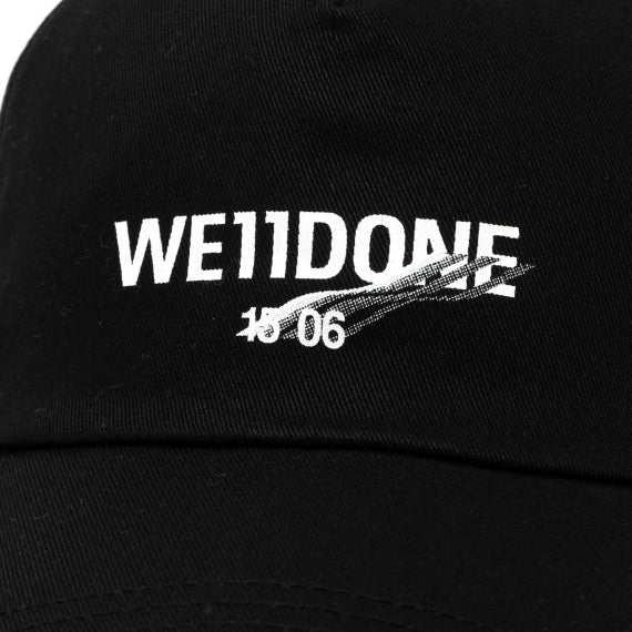WE11DONE BASIC 1506 LOGO CAP