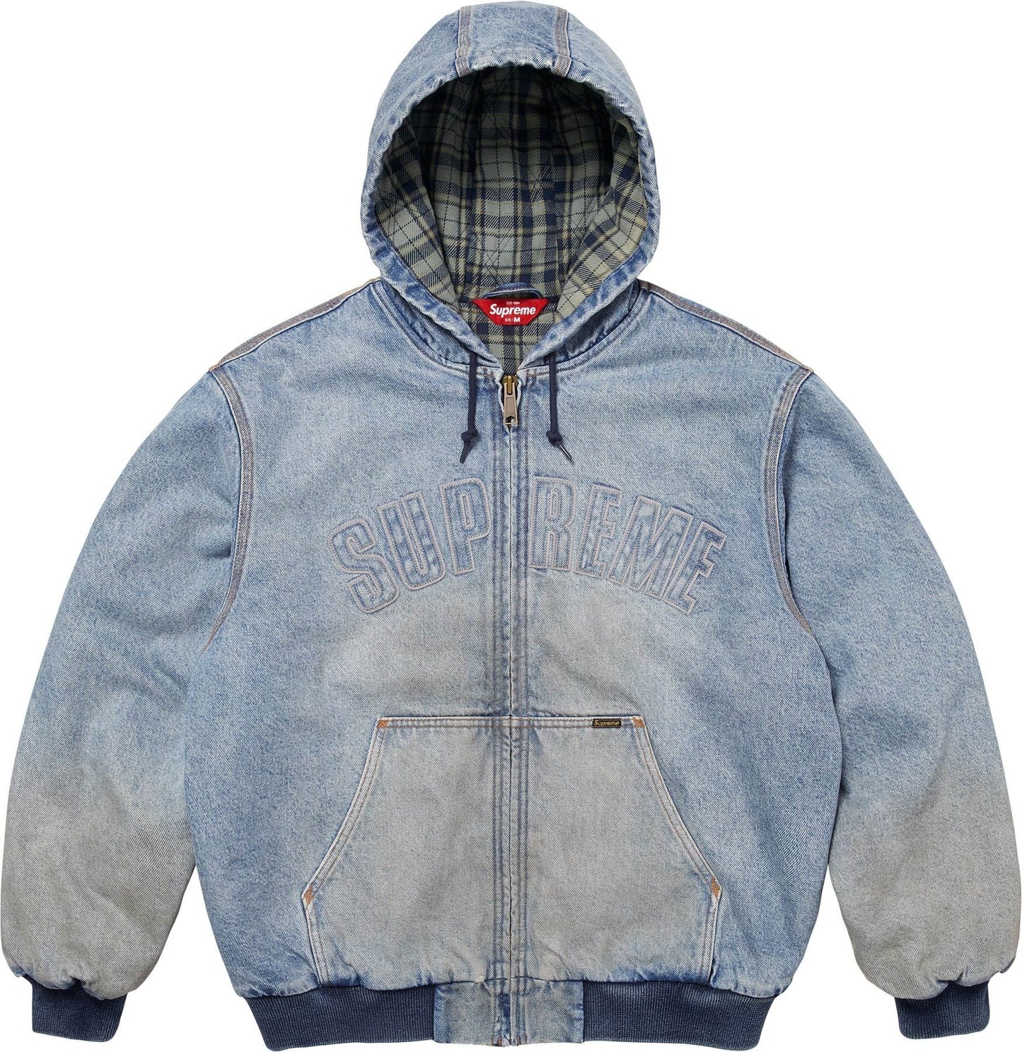 [PREORDER] SUPREME 25FW REFLECTIVE ARC HOOED WORK JACKET