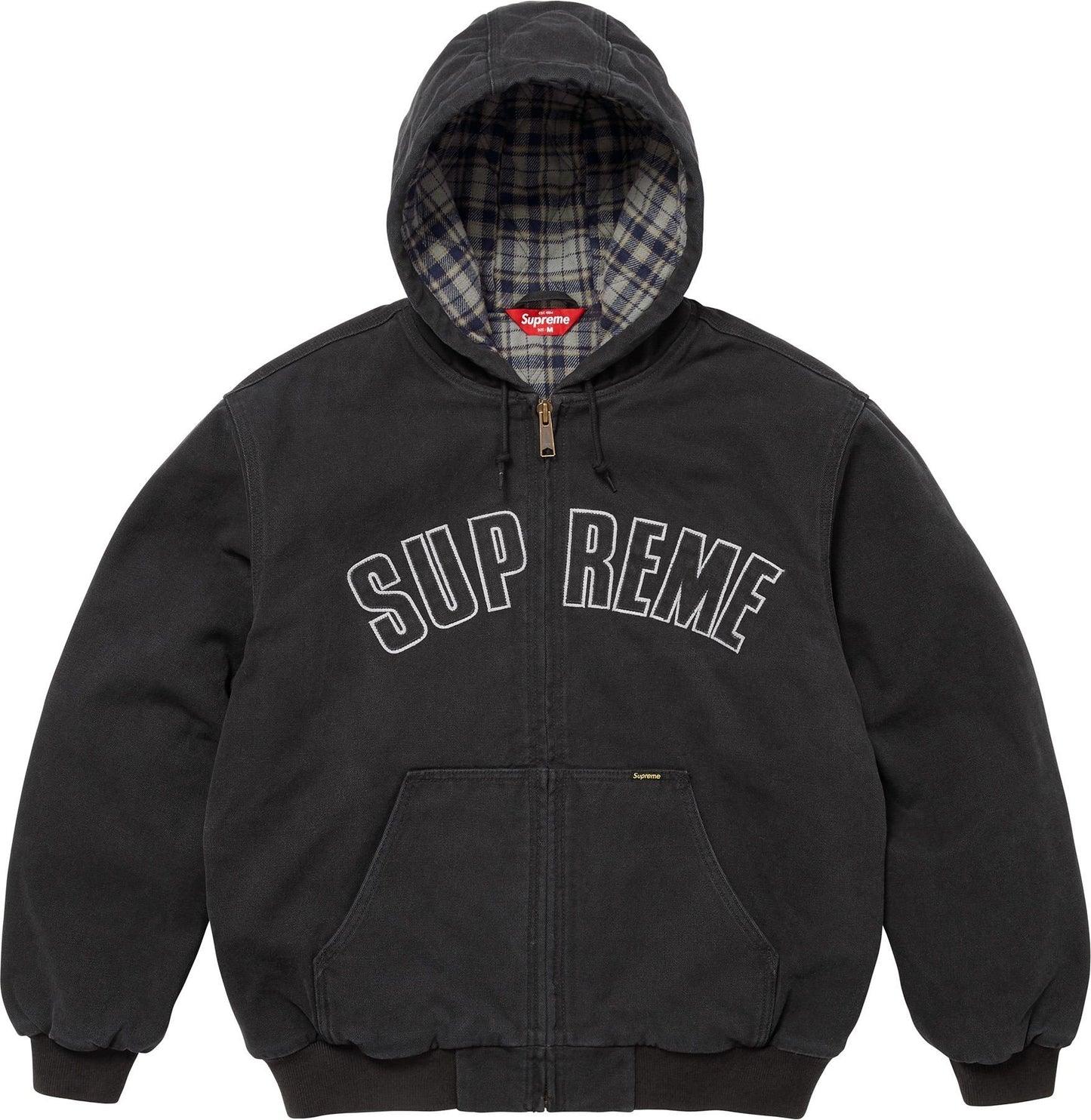 [PREORDER] SUPREME 25FW REFLECTIVE ARC HOOED WORK JACKET