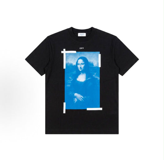 [PREORDER] OFF WHITE 26SS RETRO DIAG MONALISA TEE