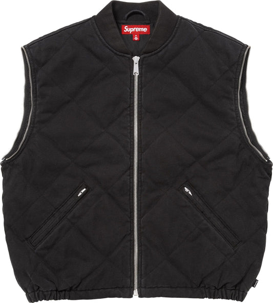 [PREORDER] SUPREME 25FW ZIP-OFF SLEEVE QUILTED BOMBER JACKET