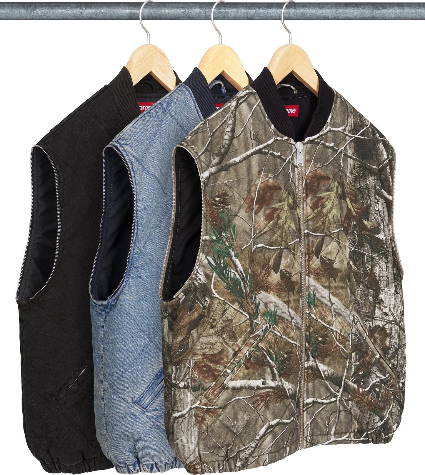 [PREORDER] SUPREME 25FW ZIP-OFF SLEEVE QUILTED BOMBER JACKET