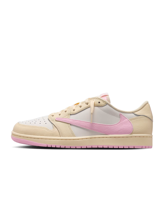 [PREORDER] NIKE JORDAN 1 TRAVIS SCOTT  RETRO LOW OG  "SHY PINK" (IQ7604-100)