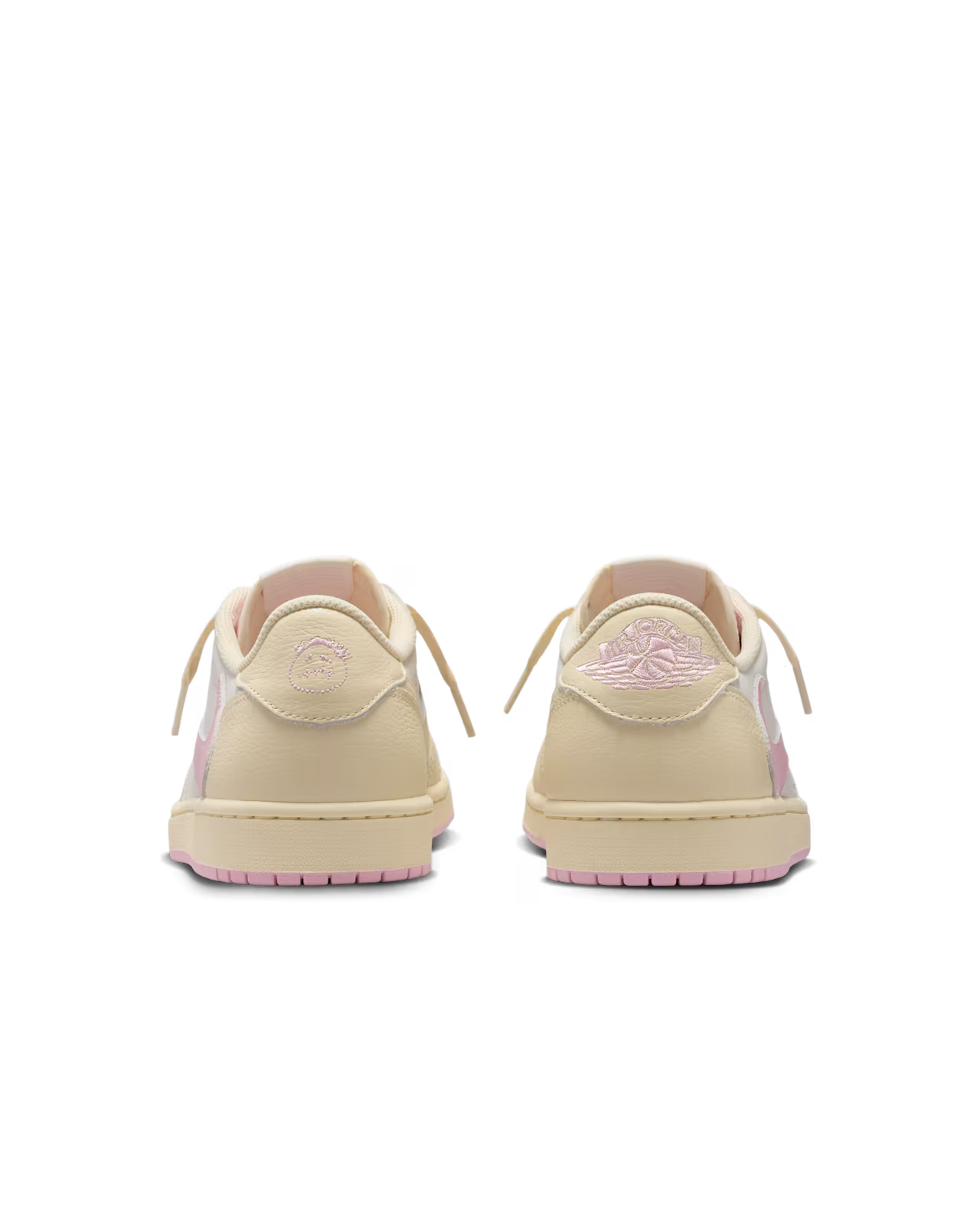 NIKE JORDAN 1 TRAVIS SCOTT  RETRO LOW OG  "SHY PINK" (IQ7604-100)