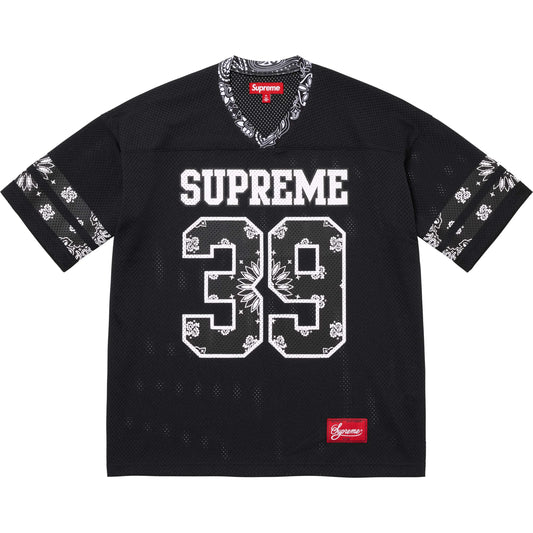 SUPREME 25SS BANDANA FOOTBALL JERSEY