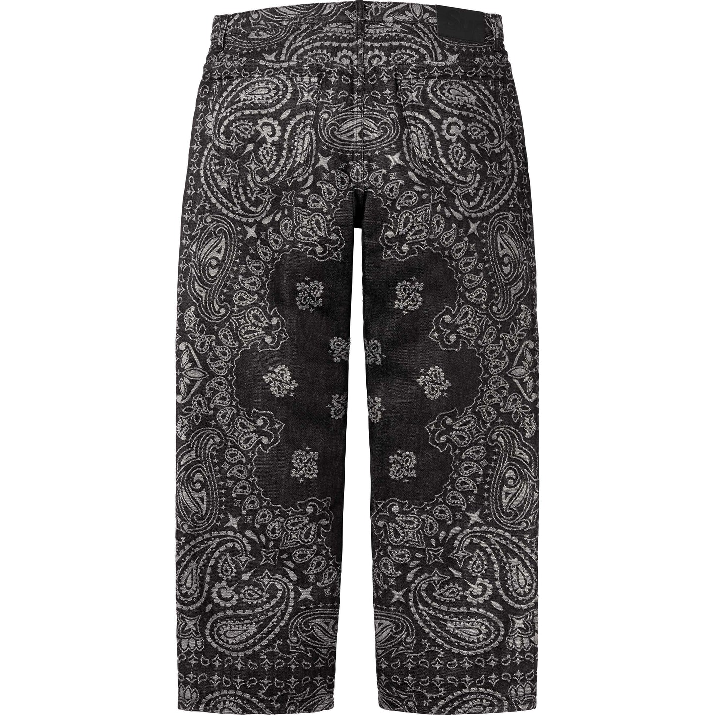 SUPREME 25SS BANDANA JACQUARD BAGGY JEAN