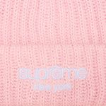 SUPREME 24FW CLASSIC LOGO CHUNKY RIBBED BEANIE