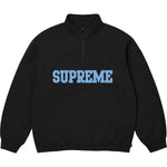 SUPREME 24FW COLLEGIATE HALF ZIP PULLOVER