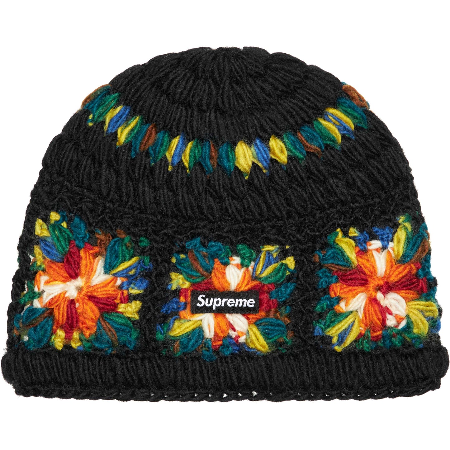 SUPREME 25SS CROCHET BEANIE
