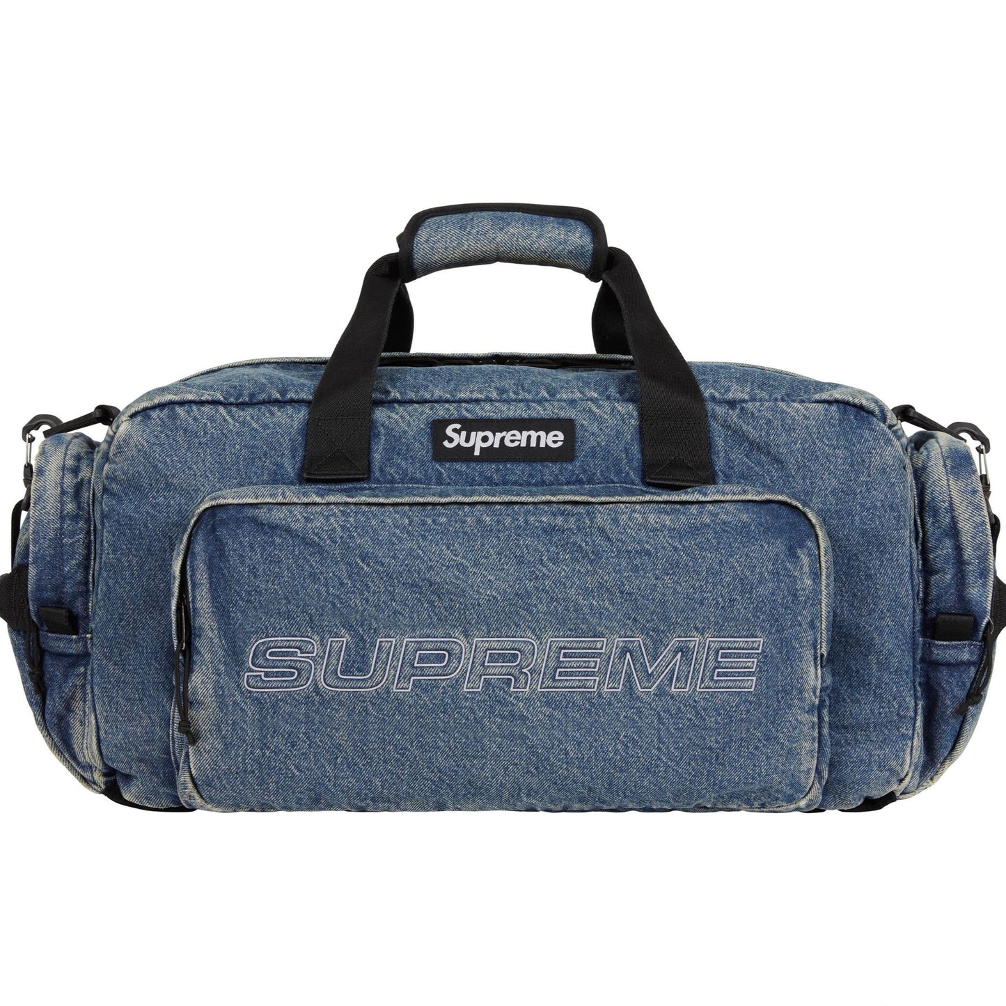 SUPREME 25FW DENIM DUFFLE BAG