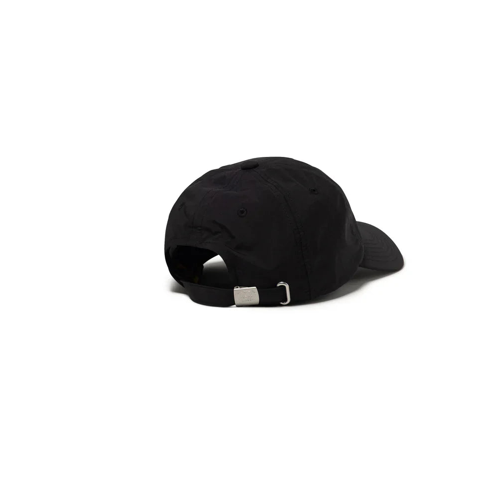 HUMAN MADE 25SS 6 PANEL NYLON CAP BLACK (HM29GD047)