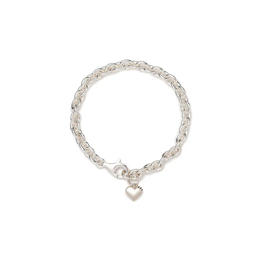 HUMAN MADE HEART SILVER BRACELET (HM29GD070)