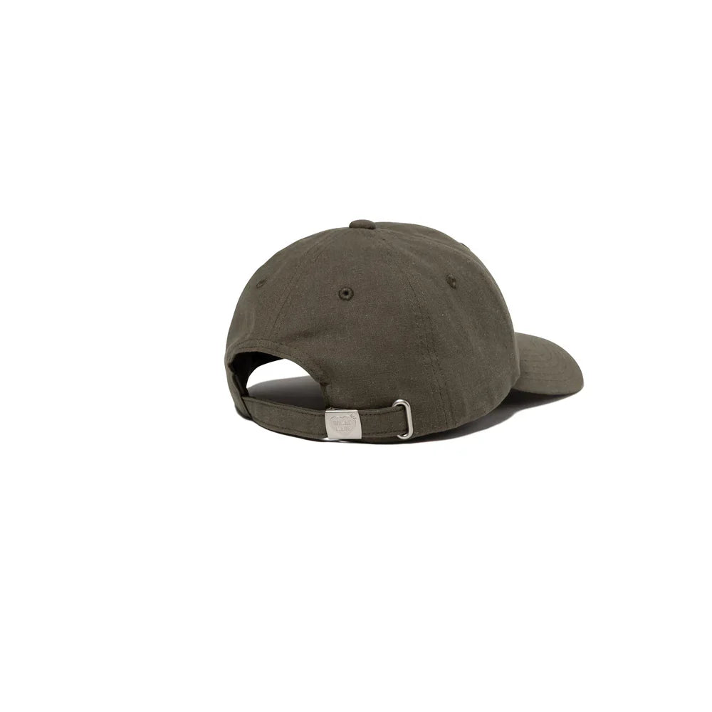 HUMAN MADE 25SS 6 PANEL LINEN CAP OLIVE DRAB (HM29GD046)