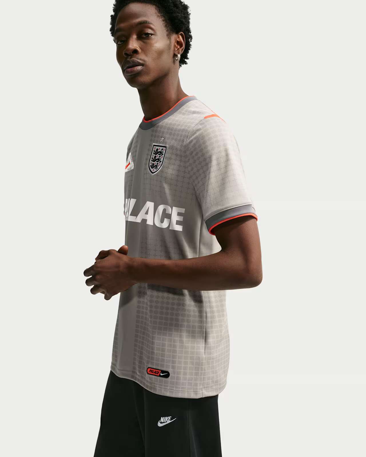NIKE X PALACE ENGLAND ACADEMY PRO SHORT-SLEEVE SOCCER TOP(IH1672-052)