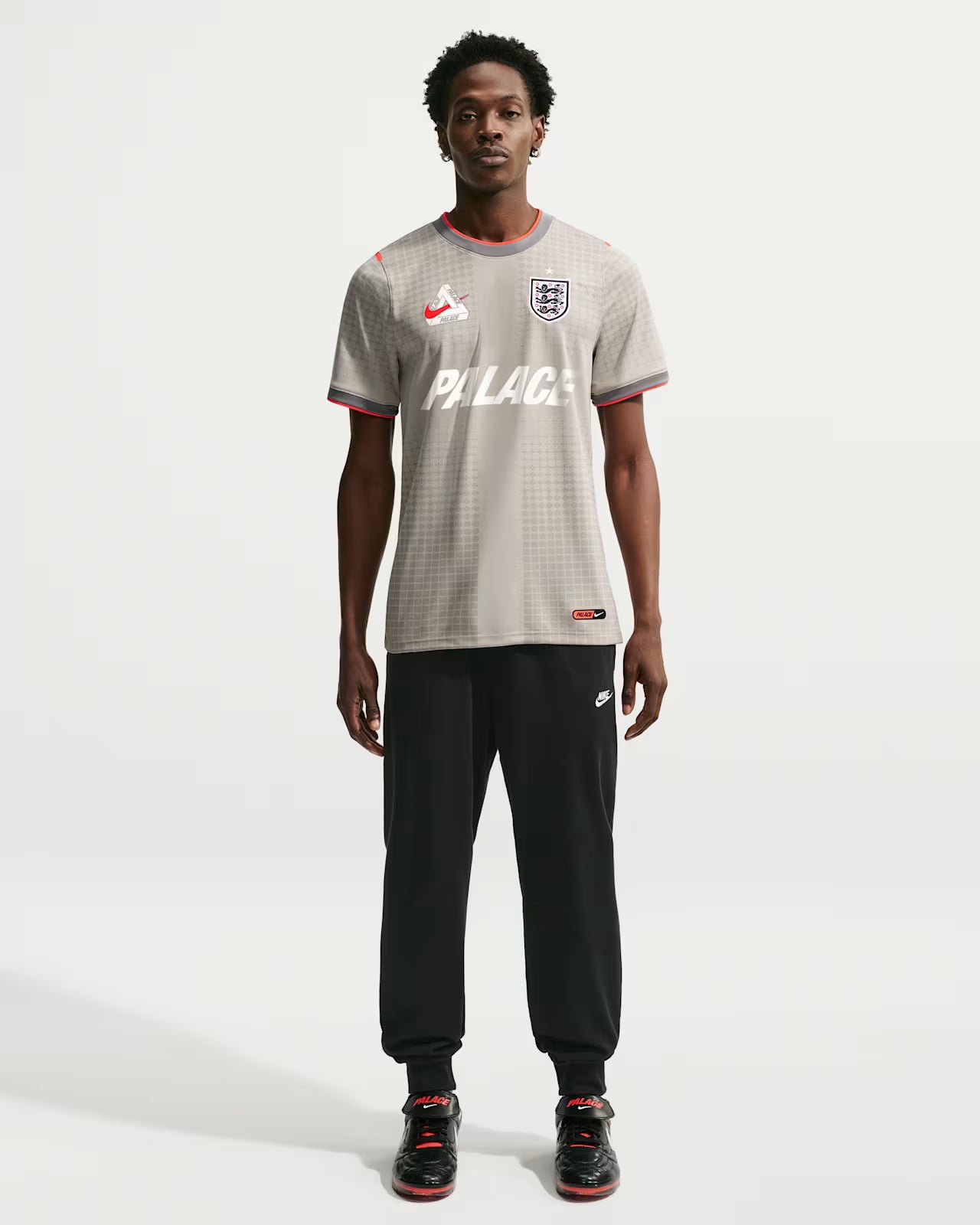 NIKE X PALACE ENGLAND ACADEMY PRO SHORT-SLEEVE SOCCER TOP(IH1672-052)