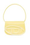 DIESEL 1DR PLAQUE SHOULDER BAG (YELLOW)