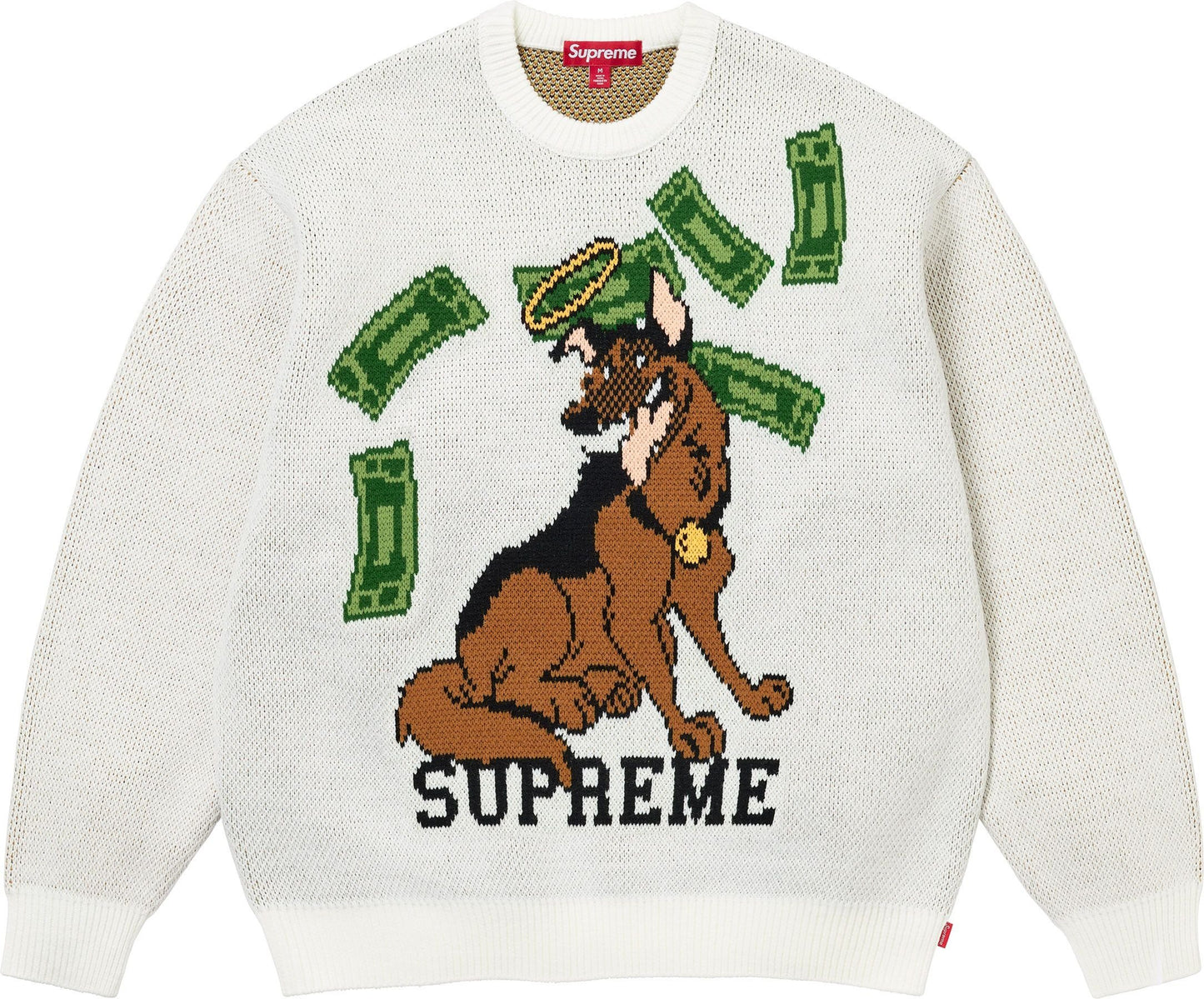 SUPREME 25FW ALL DOGS GO TO HEAVEN SWEATER