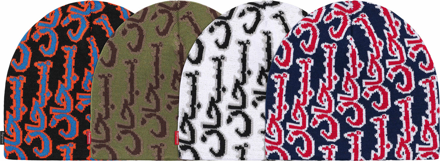 [PREORDER] SUPREME 25FW ARABIC JACQUARD BEANIE
