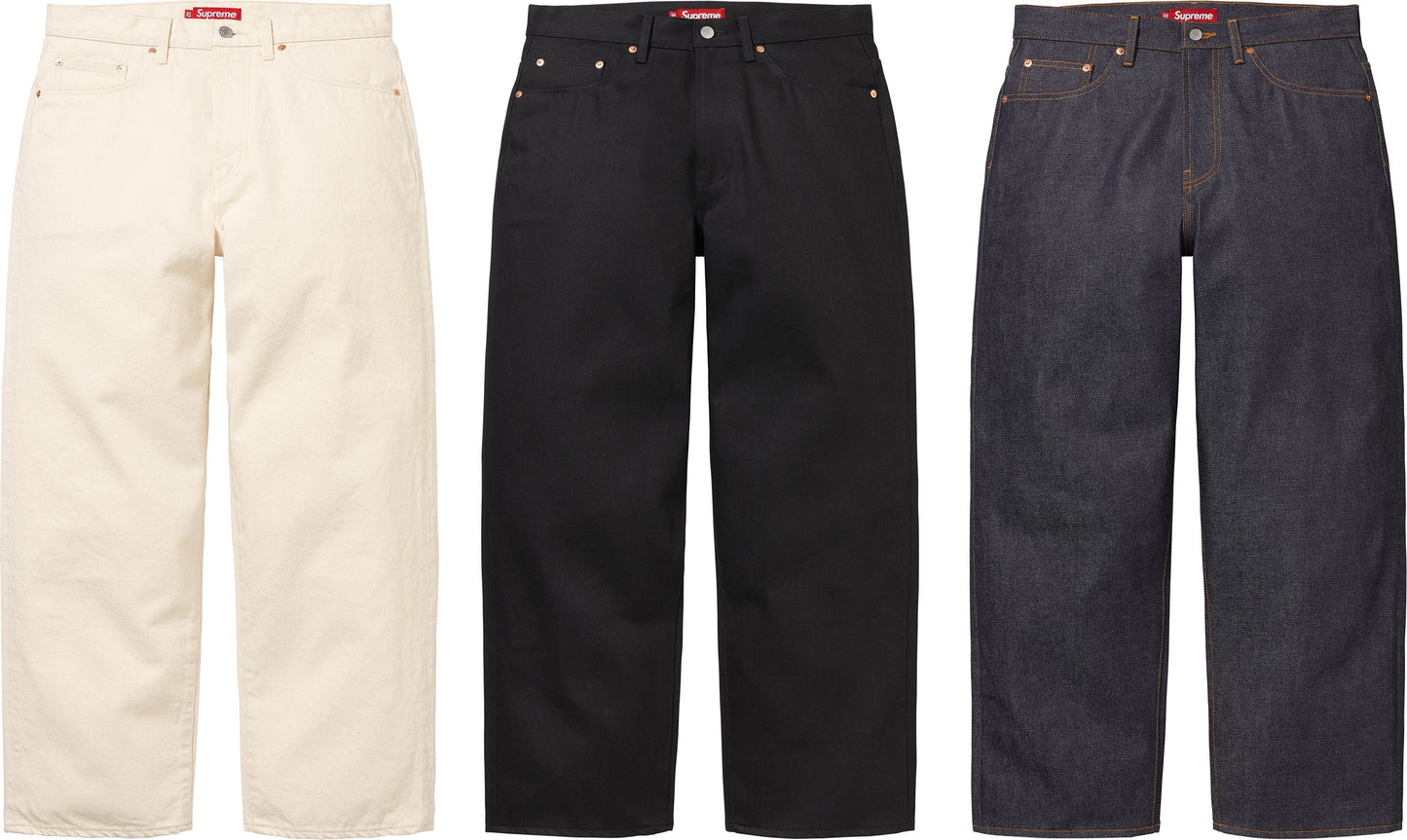 [PREORDER] SUPREME 25FW BAGGY SELVEDGE JEAN