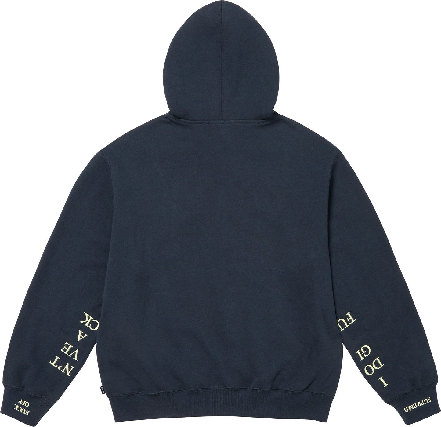 [PREORDER] SUPREME 25FW IDGAF ZIP UP HOODED SWEATSHIRT