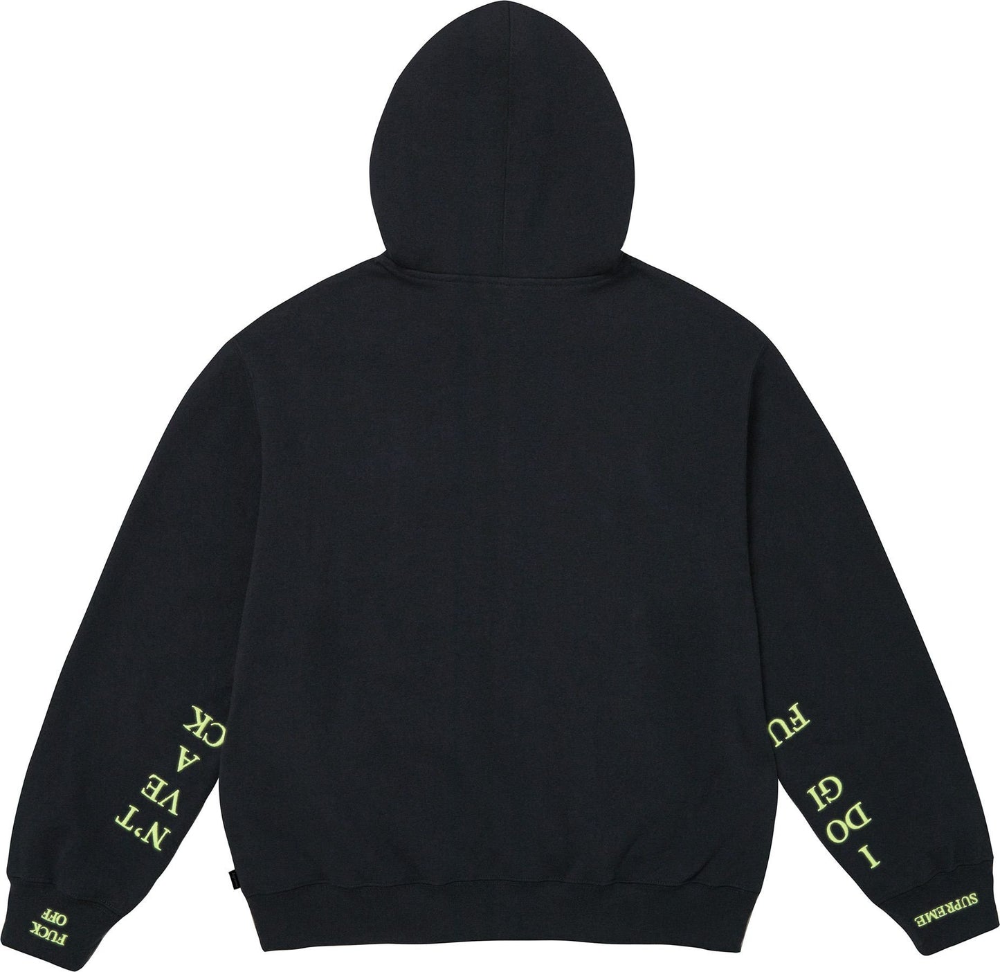[PREORDER] SUPREME 25FW IDGAF ZIP UP HOODED SWEATSHIRT
