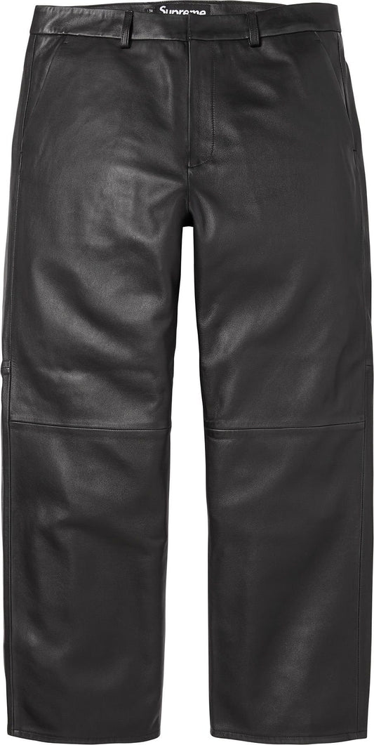 [PREORDER] SUPREME 25FW LEATHER TROUSER